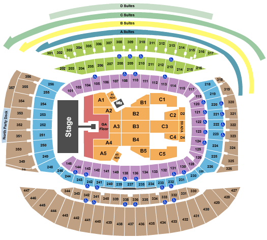 Soldier Field Foo Fighters Seating Chart